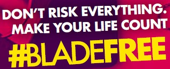 #bladefree make it count