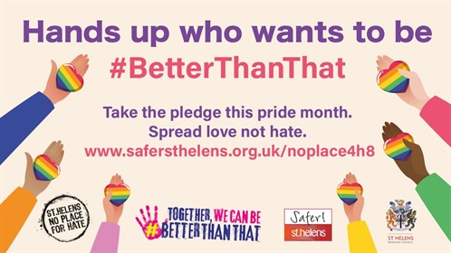 Pride Pledge page